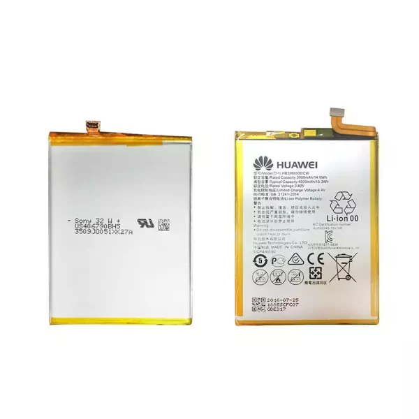 Genuine cell phone battery HB396693ECW for Huawei Mate 8 - Image 2