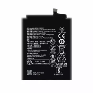 Genuine cell phone battery HB366179ECE for Huawei Nova 2