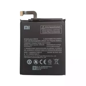 Genuine cell phone battery BM39 for Xiaomi Mi 6