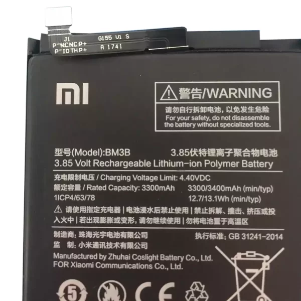 Genuine cell phone battery BM3B for Xiaomi Mi Mix 2,Mi Mix 2S - Image 3