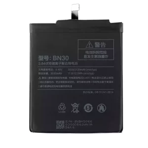 Genuine cell phone battery BN30 for Xiaomi Redmi 4A