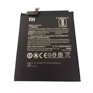Genuine cell phone battery BN31 for Xiaomi Mi 5X,Redmi Note 5A