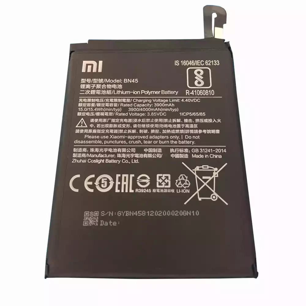Foresee declare Withered Genuine cell phone battery BN45 for Xiaomi Redmi Note 5 - battery-mall.com