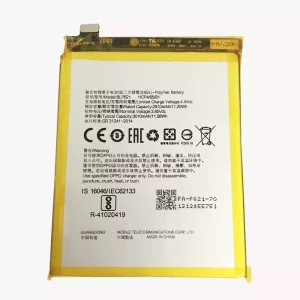 Genuine cell phone battery BLP621 for OPPO R9S