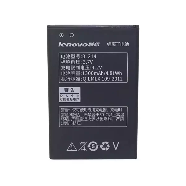 Genuine cell phone battery BL214 for LENOVO A360e,A218t,A305e,A208t,A300t,A316