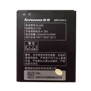 Genuine cell phone battery BL229 for LENOVO A808T,A806