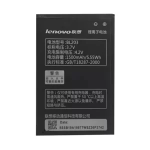 Genuine cell phone battery BL203 for LENOVO A278T,A365E,A238T,A396,A385,A318T,A320t