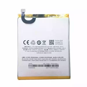 Genuine cell phone battery BA721 for MEIZU Noblue note 6