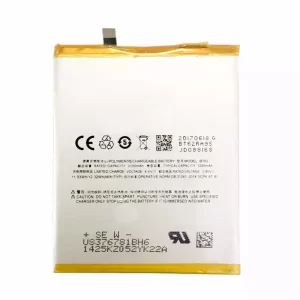 Genuine cell phone battery BT62 for MEIZU Noblue X