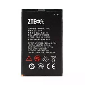 Genuine cell phone battery Li3710T42P3h623846 for ZTE U288