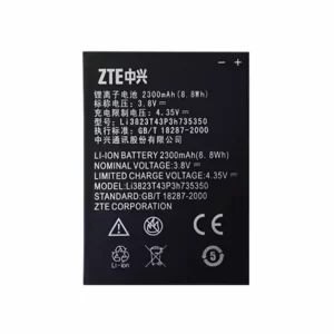 Genuine cell phone battery Li3823t43p3h735350 for ZTE Q802t,v975,N986,Q801L,Q801U,u988s,n986