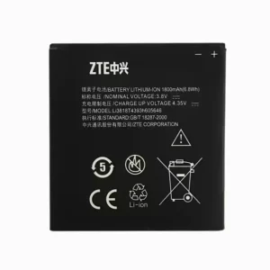 Genuine cell phone battery LI3818T439H605646 for ZTE N909,N909D,v818,U818