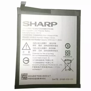 Genuine cell phone battery HE314 for Sharp Aquos Z2,A1