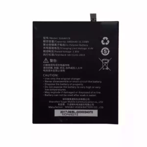 Genuine cell phone battery for SUGAR C9