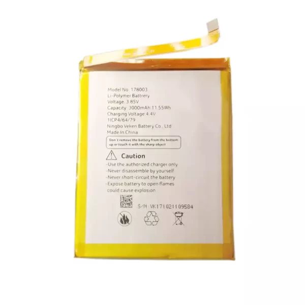 Genuine cell phone battery 178003 for Vernee M5