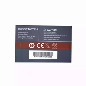 Genuine cell phone battery for CUBOT NOTE S