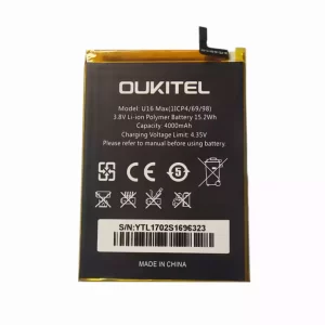 Genuine cell phone battery for OUKITEL U16 MAX