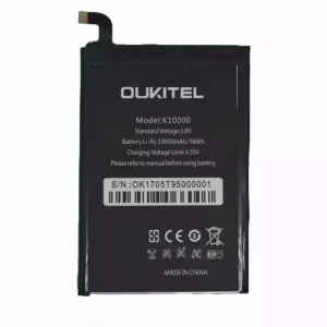 Genuine cell phone battery for OUKITEL K10000