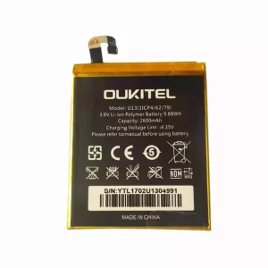 Genuine cell phone battery for OUKITEL U13