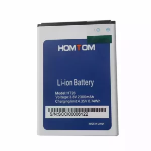 Genuine cell phone battery for HOMTOM HT26