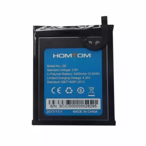 Genuine cell phone battery for HOMTOM S8