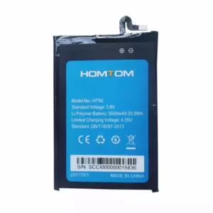 Genuine cell phone battery for HOMTOM HT50