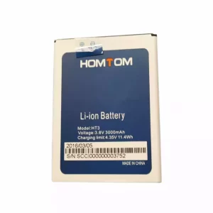 Genuine cell phone battery for HOMTOM HT3