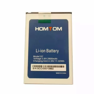Genuine cell phone battery for HOMTOM S7