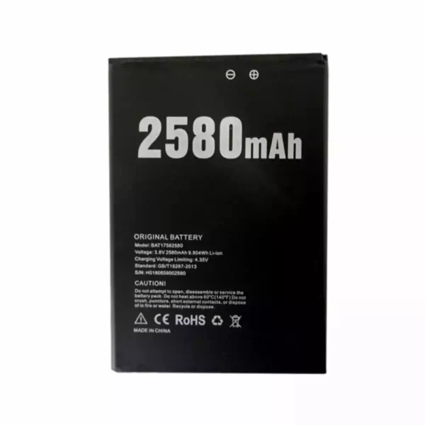 Genuine cell phone battery BAT17582580 for DOOGEE X20