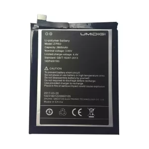 Genuine cell phone battery for UMIDIGI Z PRO