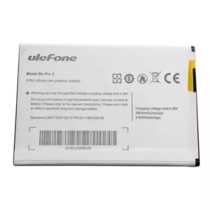 Genuine cell phone battery for uleFone Be Pro 2
