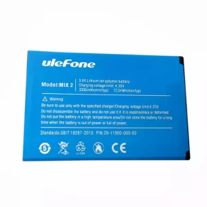 Genuine cell phone battery for uleFone Mix 2