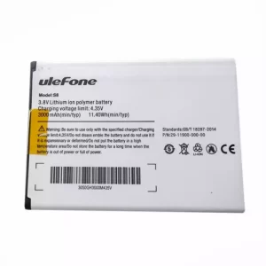 Genuine cell phone battery for uleFone S8