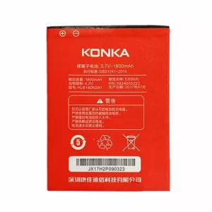 Genuine cell phone battery KLB180N381 for KONKA D6+