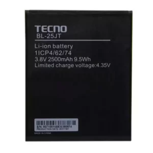 Genuine cell phone battery for TECNO BL-25JT
