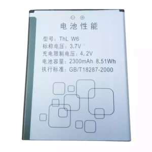 Genuine cell phone battery for THL W6