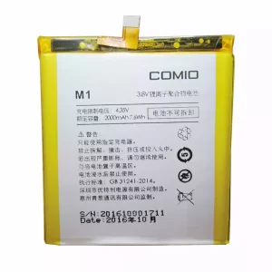 Genuine cell phone battery for COMIO M1