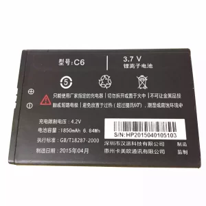 Genuine cell phone battery for COMIO C6,C5