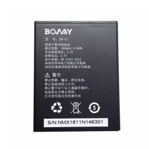 Genuine cell phone battery BW-61 for BOWAY L3