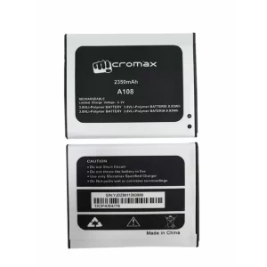 Genuine cell phone battery for Micromax A108