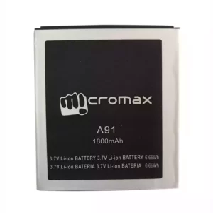 Genuine cell phone battery for Micromax A91