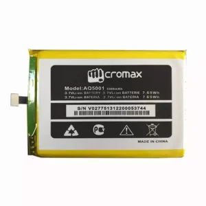 Genuine cell phone battery for Micromax AQ5001
