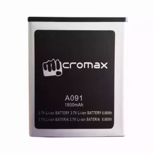 Genuine cell phone battery for Micromax A091