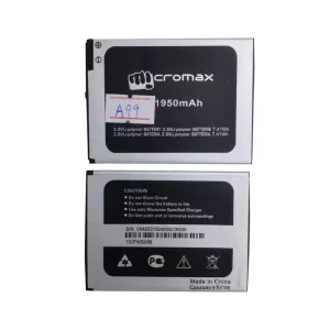 Genuine cell phone battery for Micromax A99