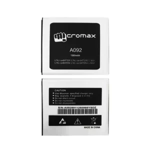 Genuine cell phone battery for Micromax A092