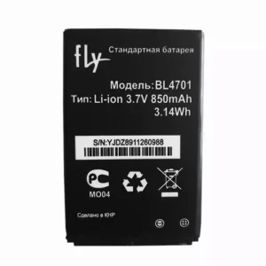 Genuine cell phone battery for FLY BL4701