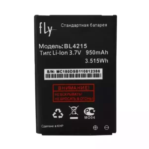 Genuine cell phone battery BL4215 for FLY Q115,MC180,MC181,B501