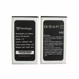 Genuine cell phone battery for Prestigio PFP1280 DUO