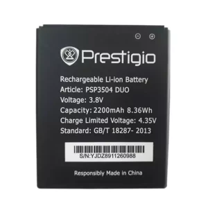 Genuine cell phone battery PSP3504 DUO for Prestigio Muze C3