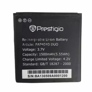 Genuine cell phone battery for Prestigio PAP4040 DUO